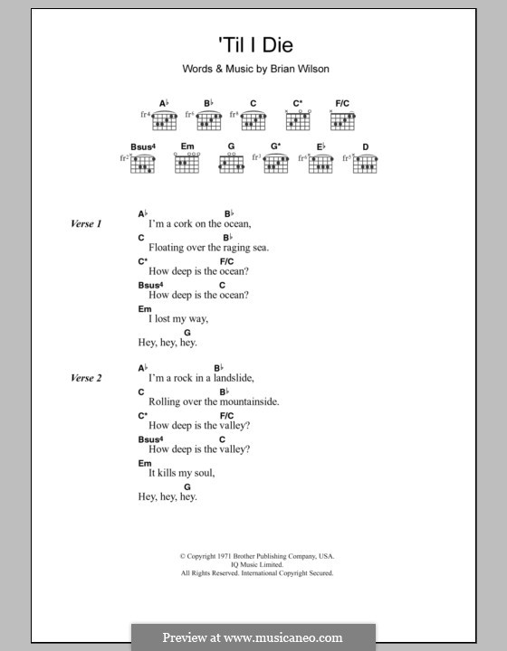 til-i-die-the-beach-boys-by-b-wilson-sheet-music-on-musicaneo