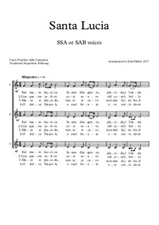 Santa lucia score pdf