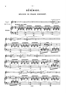 Liszt Schubert Standchen Pdf