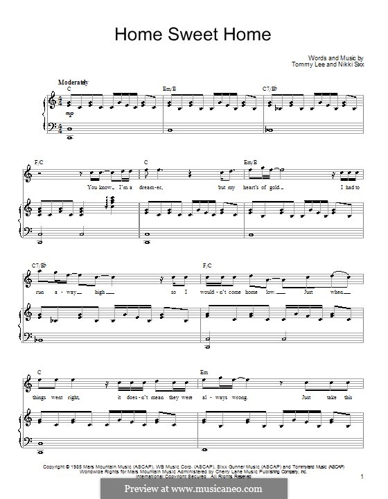 Live Wire (Motley Crue) by N. Sixx - sheet music on MusicaNeo