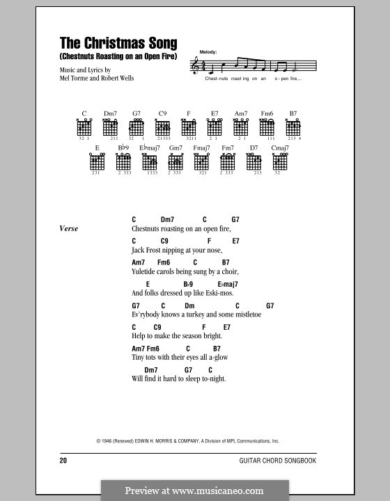 The Christmas Song (Chestnuts Roasting on an Open Fire) by M. Tormé, R ...