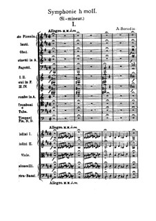 Symphony No.2 In B Minor By A. Borodin - Free Download On MusicaNeo