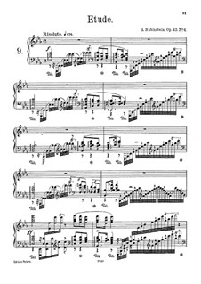 ☆ Rubinstein-Etude No.6 Sheet Music pdf, - Free Score Download ☆