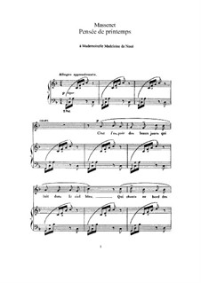 Pensees - Download Sheet Music PDF file