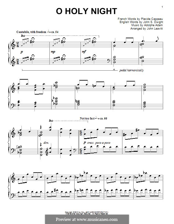 O holy night ноты. O Holy Night score. O Holy Night минус. O Holy Night Chords Piano.