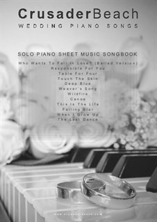 Wedding Piano Songs - Songbook by A. Webster - sheet music ...