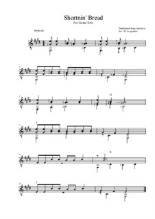 Short'nin' Bread by folklore - sheet music on MusicaNeo