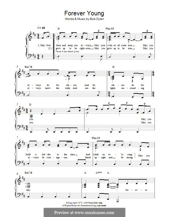 Don't Think Twice, It's Alright by B. Dylan - sheet music on MusicaNeo