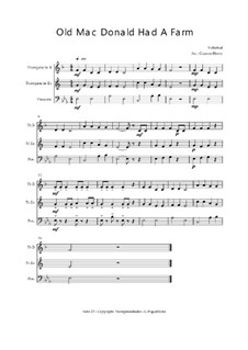 Old MacDonald Had a Farm by folklore - sheet music on MusicaNeo