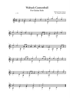 wabash cannonball tab notes for guitar