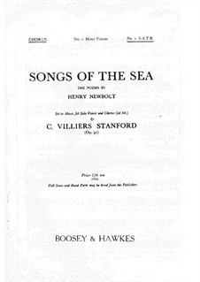 Songs of the Sea, Op.91 by C.V. Stanford - sheet music on MusicaNeo