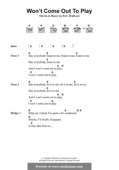 Play Me Sheet Music | Neil Diamond | Guitar Chords/Lyrics