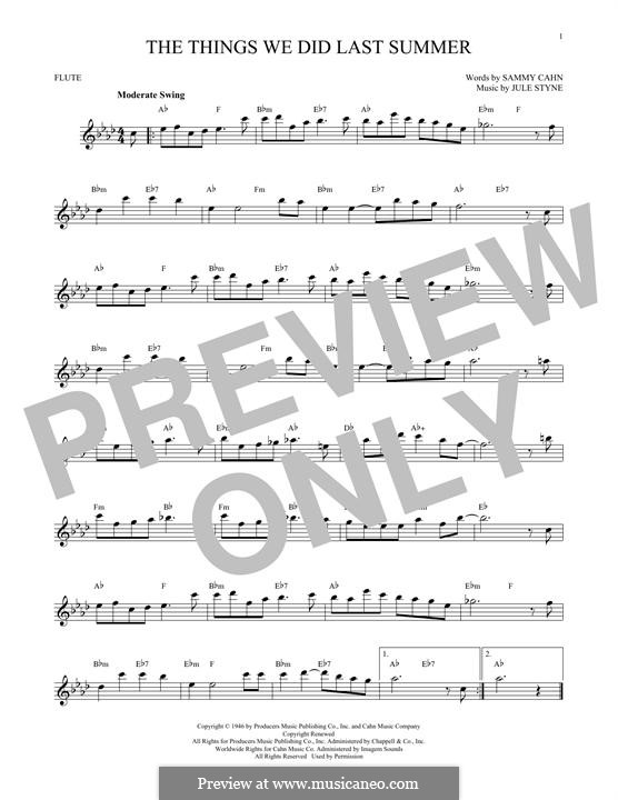 It's Been a Long, Long Time by J. Styne - sheet music on MusicaNeo