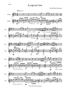 Triste By D W Solomons Sheet Music On Musicaneo