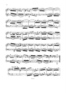 No.4 in D Minor, BWV 775: For harpsichord (or piano) by Johann Sebastian Bach