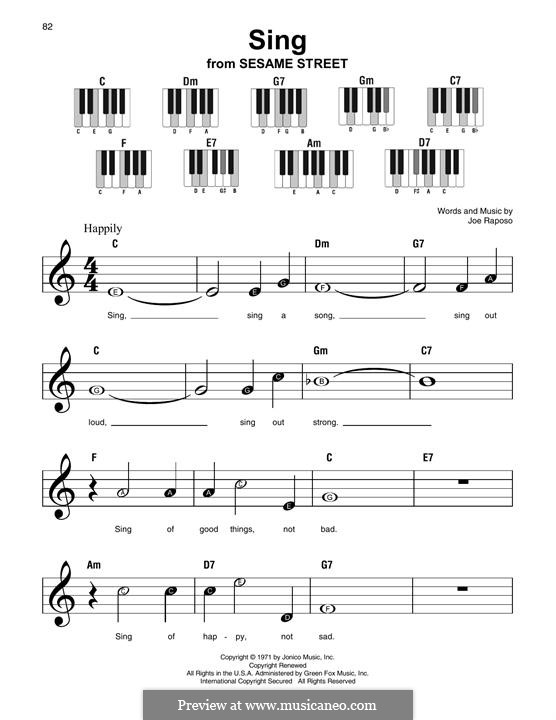 Sing The Carpenters By J Raposo Sheet Music On Musicaneo