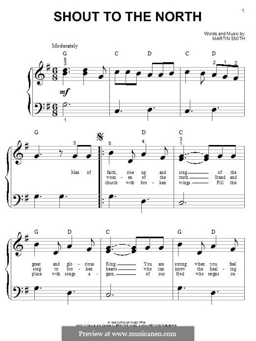 Shout to the North by M. Smith - sheet music on MusicaNeo