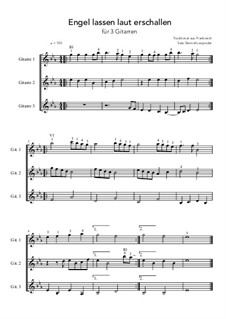 Engel lassen laut erschallen Bratsche Sheet music for Viola (Mixed  Ensemble)