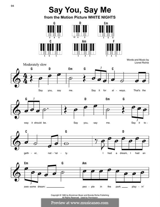 Say you say me. Say you say me Ноты для фортепиано. Say say say Ноты. Easy on me Ноты. You say Ноты для фортепиано.