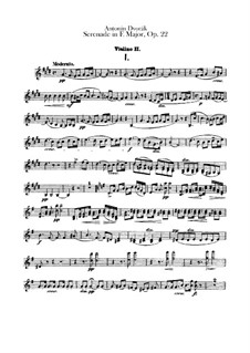 Serenade In E Major, B.52 Op.22 By A. Dvořák - Sheet Music On MusicaNeo