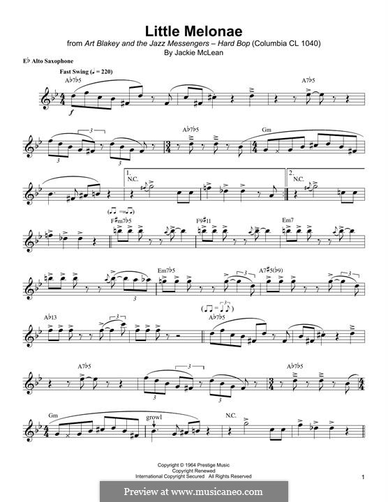 Little Melonae By J Mclean Sheet Music On Musicaneo