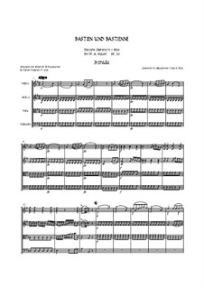 Bastien And Bastienne, K.50 By W.A. Mozart - Sheet Music On MusicaNeo