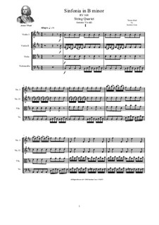 Sinfonia In B Minor, RV 168 By A. Vivaldi - Sheet Music On MusicaNeo