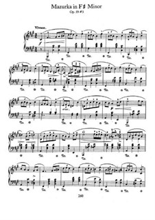 Mazurkas, Op.59 By F. Chopin - Free Download On MusicaNeo