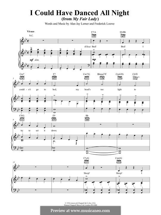 All day all night перевод. I could have Danced all Night минус. All Night all Day Ноты. I could have Danced all Night Ноты вокал. All Night all Day Ноты два голоса.