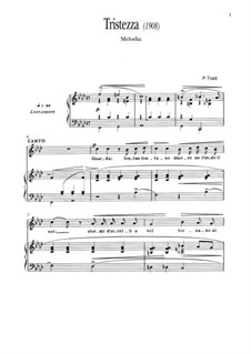 Non T'Amo Più by F.P. Tosti - sheet music on MusicaNeo