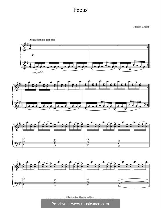 Focus By F. Christl - Sheet Music On Musicaneo