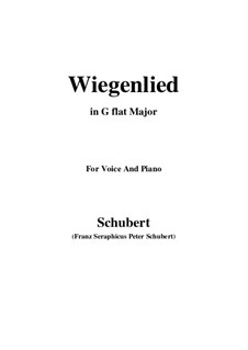 Шуберт колыбельная. Wiegenlied. Wiegenlied Mozart Sheet.