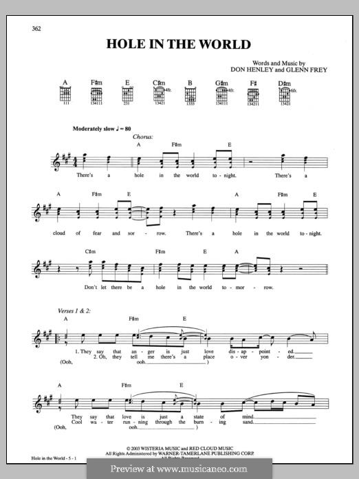 Get Over It (Eagles) by D. Henley, G. Frey - sheet music on MusicaNeo