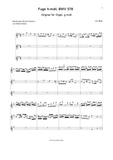 fugue bwv musicaneo fuge moll