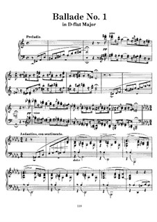 Ballade No.1 In D Flat Major, S.170 By F. Liszt On MusicaNeo