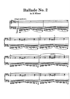 Ballade No.2 In B Minor, S.171 By F. Liszt - Free Download On MusicaNeo