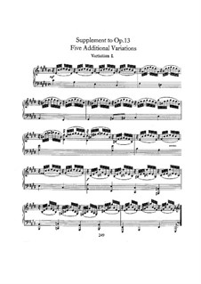 Symphonic Etudes, Op.13 by R. Schumann - free download on MusicaNeo