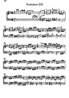 bach prelude and fugue in b flat major