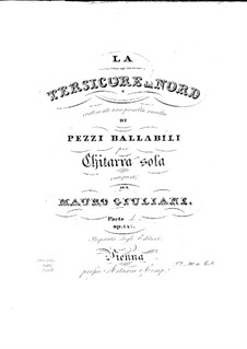 La Tersicore del Nord, Op.147 by M. Giuliani - sheet music on MusicaNeo
