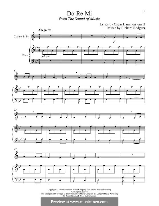 Do-Re-Mi (from The Sound of Music) by R. Rodgers - sheet music on MusicaNeo