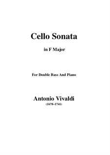 Six Cello Sonatas For Cello And Cembalo 'Le Clerc', Op.14 By A. Vivaldi ...