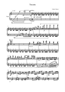 Toccata by G. Almasi - sheet music on MusicaNeo