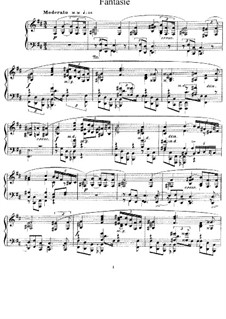 Fantasia In B Minor, Op.28 By A. Scriabin - Sheet Music On MusicaNeo