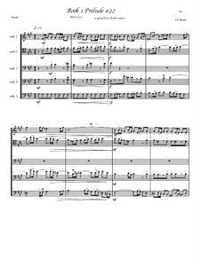 Prelude And Fugue No.22 In B Flat Minor, BWV 867 (The Well-Tempered ...