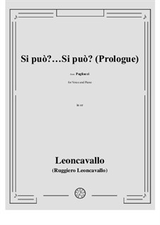Leoncavallo - Stridono lassu - ACCESSIBLE ACCOMPANIMENTS