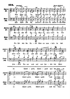 Wie schön bist du by F. Schubert - sheet music on MusicaNeo