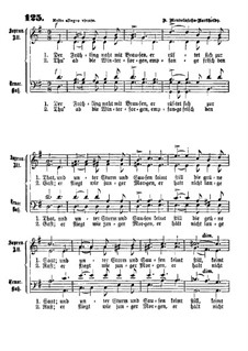 Der Frühling naht mit Brausen by F. Mendelssohn-Bartholdy on MusicaNeo