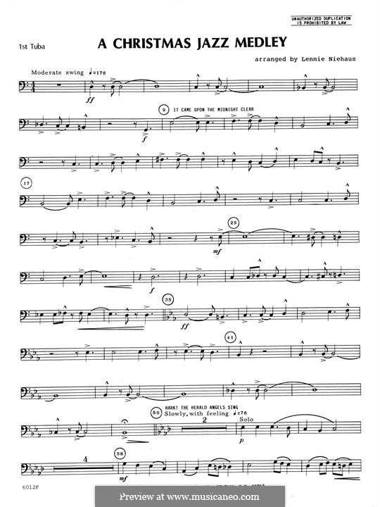 Christmas Jazz Medley By L. Niehaus - Sheet Music On MusicaNeo