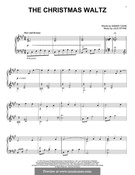 It's Been a Long, Long Time by J. Styne - sheet music on MusicaNeo