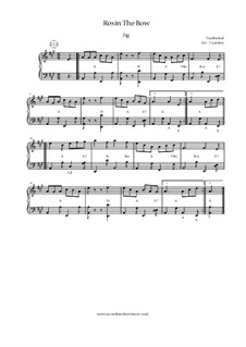 Rosin The Bow by folklore - sheet music on MusicaNeo